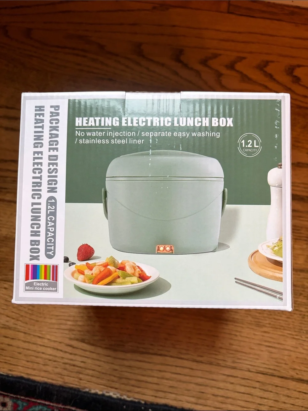 Heating Electric Lunch Box/Mini Rice Cooker (New) - Picture 1 of 3